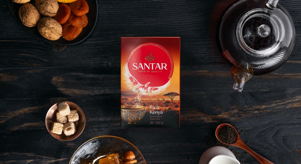 Лучшие десерты к черному гранулированному чаю SANTAR Rich Kenya